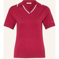RÖHNISCH Röhnisch Strick-Poloshirt Swing Regular Fit rot