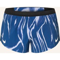 Nike 2-In-1-Laufshorts Aeroswift blau