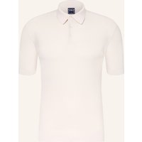 FEDELI Fedeli Strick-Poloshirt weiss