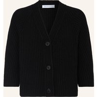 IRIS von ARNIM Iris Von Arnim Strickjacke Fallou Aus Cashmere Mit 3/4-Arm schwarz