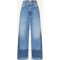 Replay Wide Leg Jeans Idalya blau