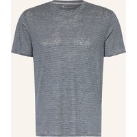 KnowledgeCotton Apparel Knowledgecotton Apparel T-Shirt Aus Leinen blau