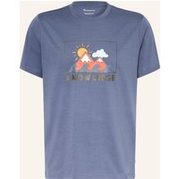 KnowledgeCotton Apparel Knowledgecotton Apparel T-Shirt blau