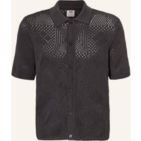 Levis Levi's® Strickhemd Standard Fit schwarz