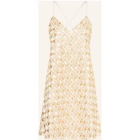 Greek Archaic Kori Greek Archaic Kori Strandkleid Mit Glitzergarn weiss