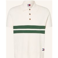 Tommy Jeans Strick-Poloshirt beige