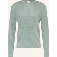 Calvin Klein Pullover Mit Leinen blau