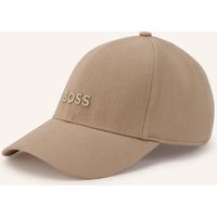Boss Boss Leinen-Cap Ari beige