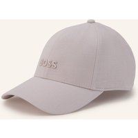 Boss Boss Leinen-Cap Ari rosa