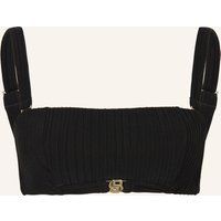 Boss Boss Bandeau-Bikini-Top Double B schwarz