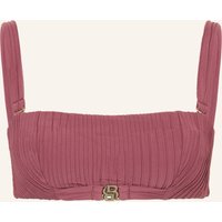 Boss Boss Bandeau-Bikini-Top Double B rot