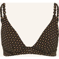 Boss Boss Triangel-Bikini-Top Boss Pearl blau