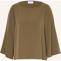 Fließende Bluse mit weiten 3/4-Ärmeln und Rundhalsausschnitt für Damen COMMA