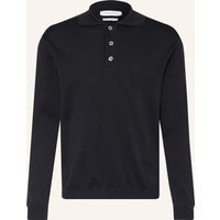 DANIELE FIESOLI Strick-Poloshirt Giza blau