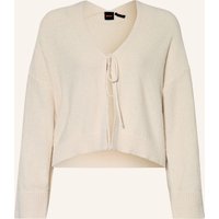 Boss Strickjacke Forleans weiss