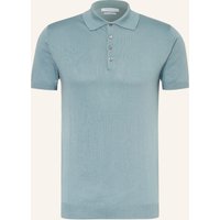 DANIELE FIESOLI Strick-Poloshirt gruen