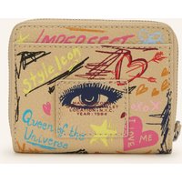Marc Jacobs Marc Jacobs Geldbörse The Mini Compact Wallet beige