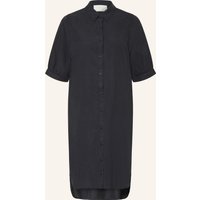 Juvia Juvia Hemdblusenkleid Olea blau