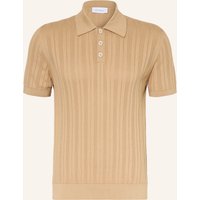 BALDESSARINI Strick-Poloshirt braun