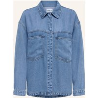 Only Only Jeansbluse blau