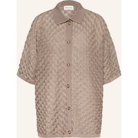 MALINA Malina Oversized-Strickbluse Moa beige