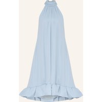 MALINA Malina Kleid Sabrina Mit Rüschen blau