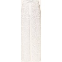 MALINA Malina Hose Stacy Aus Lochspitze weiss