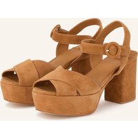 Jeffrey Campbell Jeffrey Campbell Plateau-Sandaletten Determined beige