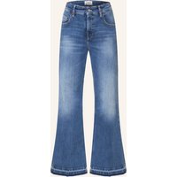 CAMBIO Bootcut Jeans Felina blau