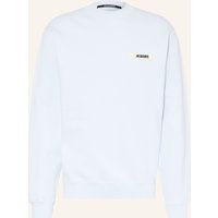 JACQUEMUS Jacquemus Sweatshirt Le Sweatshirt Gros Grain blau