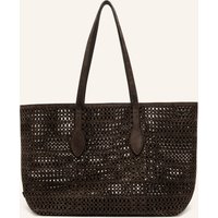 GIANNI CHIARINI Gianni Chiarini Shopper Mit Pouch Und Cut-Outs braun