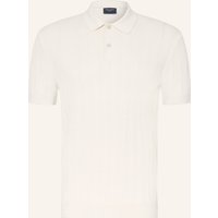 Olymp Strick-Poloshirt weiss