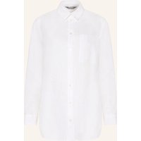 MM by Max Mara Mm By Max Mara Hemdbluse Filo Aus Leinen weiss