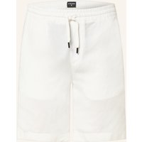 Strellson Shorts Kaji Relaxed Fit Mit Leinen weiss