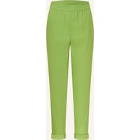 Marc Cain Hose Rhodos Mit Leinen gruen