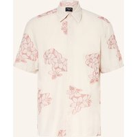 Strellson Strellson Kurzarm-Hemd Casyn Comfort Fit rot