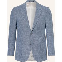DRESSLER Dressler Tweed-Sakko Regular Fit blau