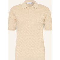 DIGEL move Digel Move Strick-Poloshirt Atila beige