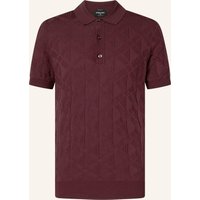 Strellson Strick-Poloshirt Vincent rot