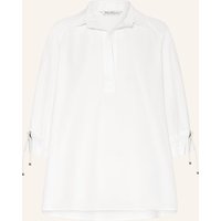 Max Mara Max Mara Oversized-Blusenshirt Adorni Mit 3/4-Arm weiss