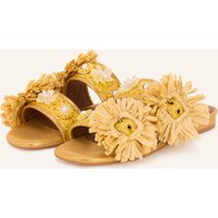 Kurt Geiger Kurt Geiger Mules Mit Schmuckperlen gelb
