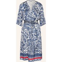 White Label Satinkleid Mit 3/4-Arm blau