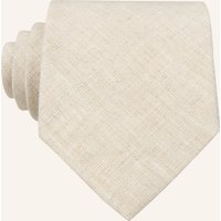 Blick Blick Krawatte Albert Aus Leinen beige