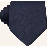 Blick Blick Krawatte Albert Aus Leinen blau