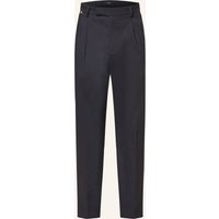CINQUE Anzughose Ciservo Relaxed Fit Mit Leinen blau