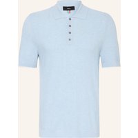 CINQUE Strick-Poloshirt Cigio blau