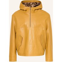 AMI PARIS Ami Paris Schlupfjacke Aus Leder braun