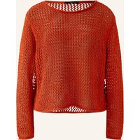 Oui Pullover rot