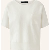 Oui Strickshirt weiss