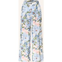 Oui Oui Marlenehose blau